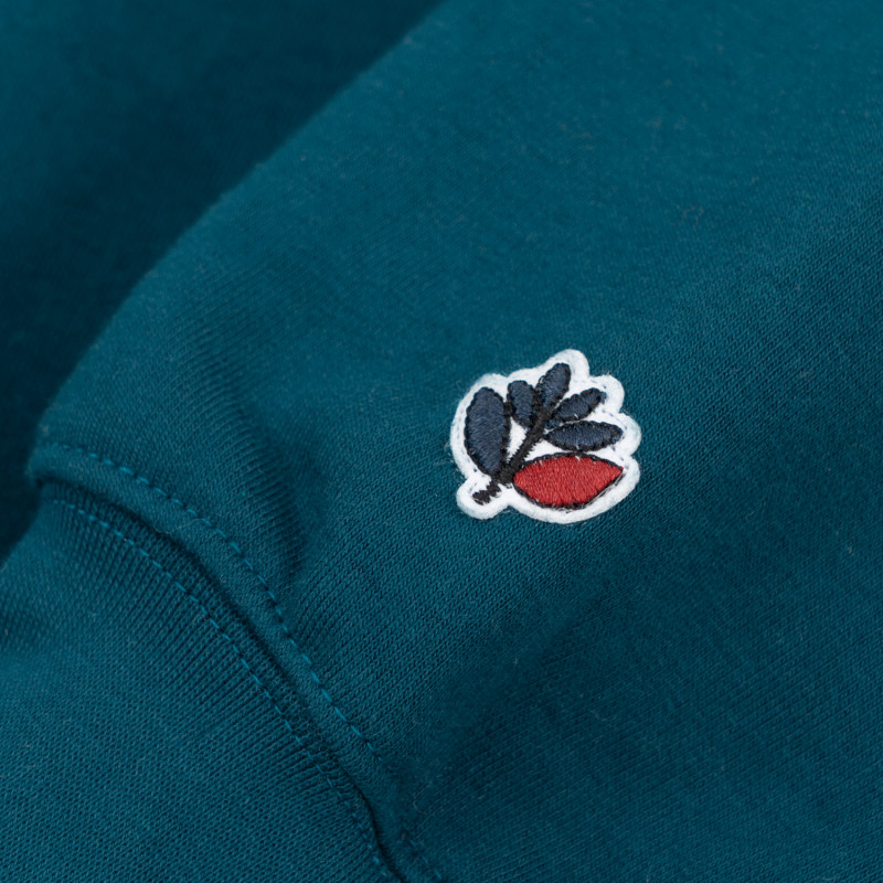 SCRIPT CREWNECK - BLEU PÉTROLE