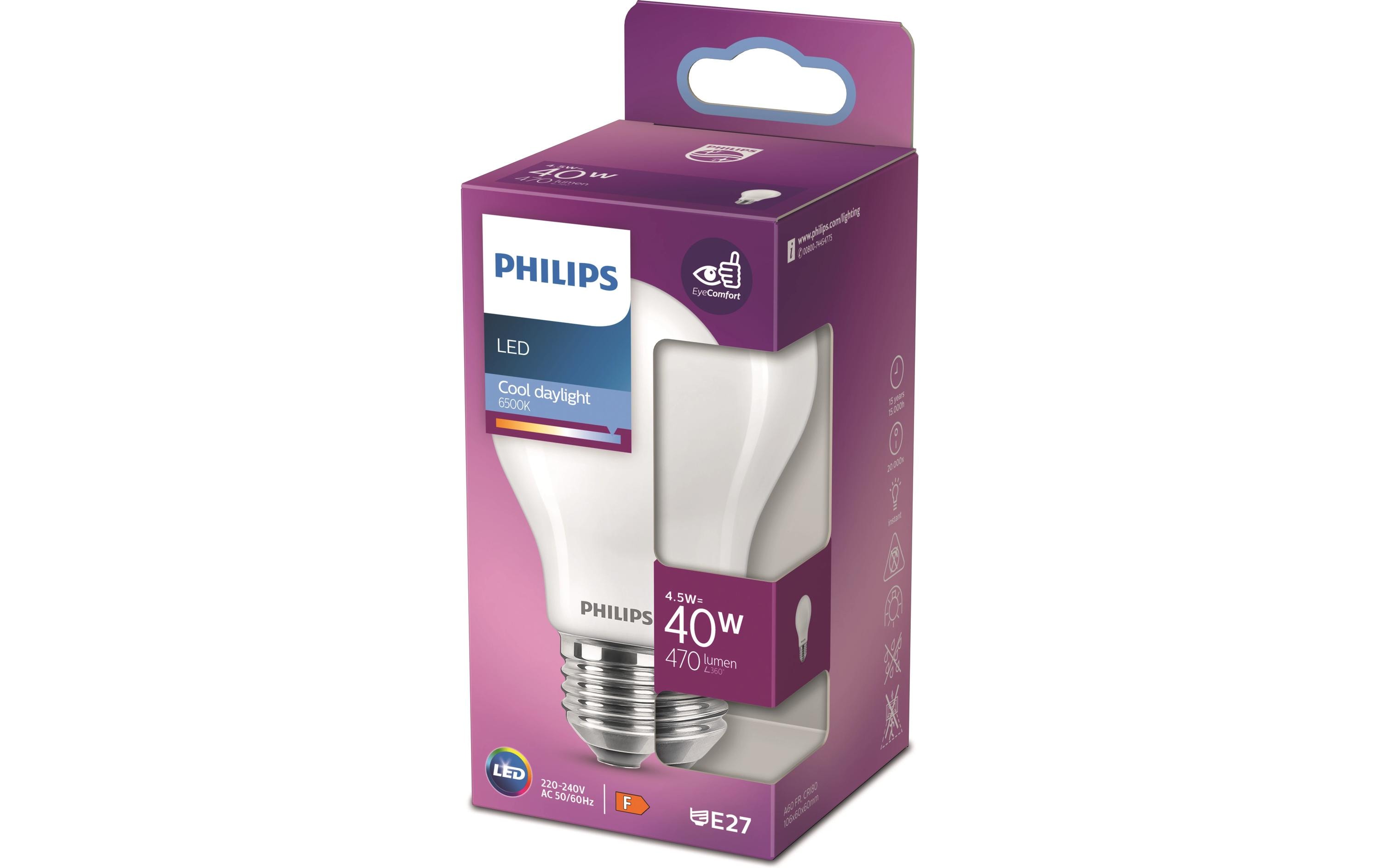 Lampe LED classic 40W A60 E27 CDL FR ND SRT4Classic LED E27 Lampe