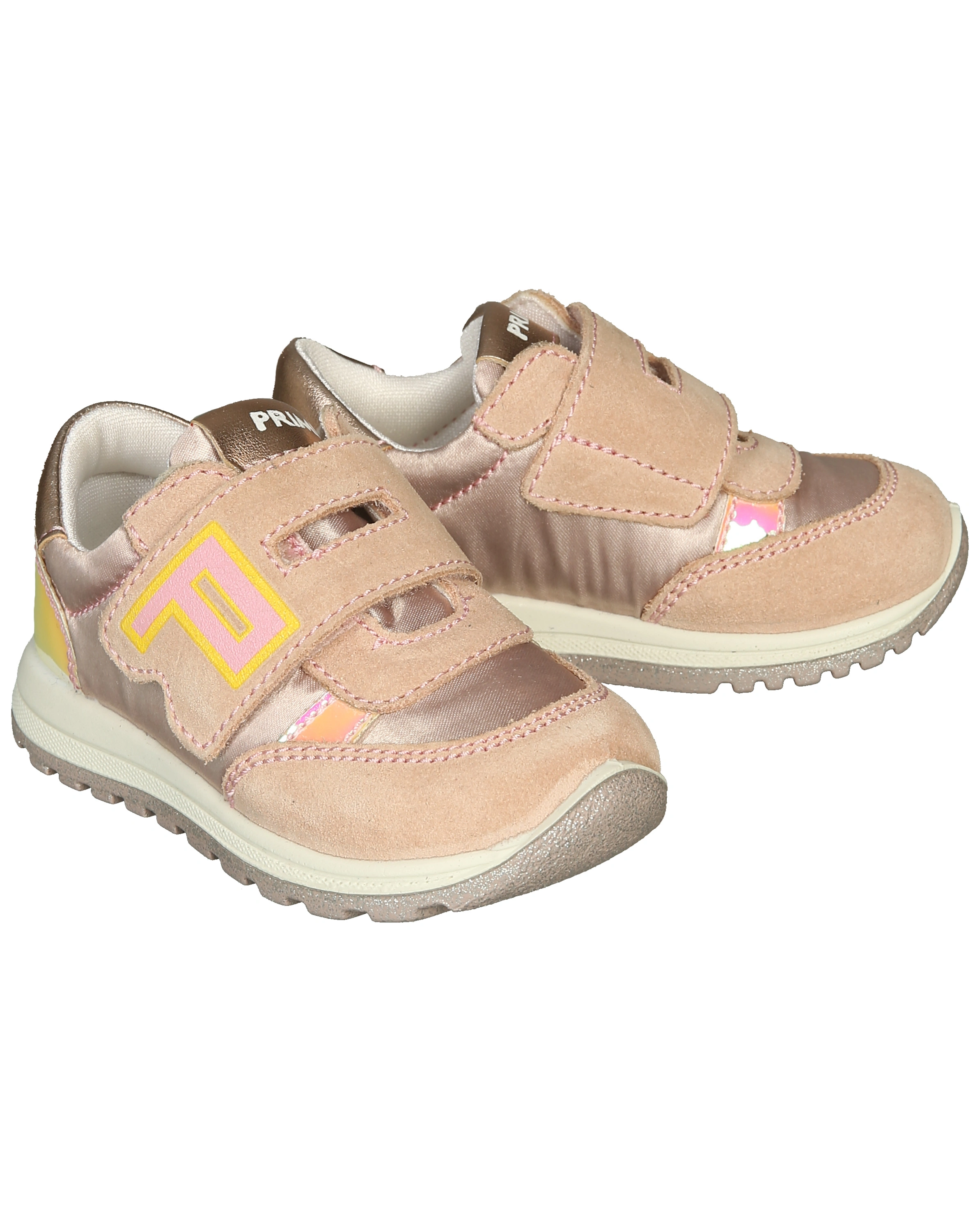 Klett-Halbschuhe AMPEZZA in nude