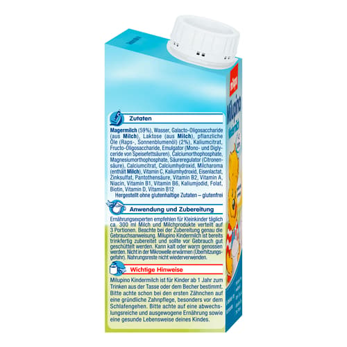 Milupino Kindermilch 1-3 Jahre trinkfertig