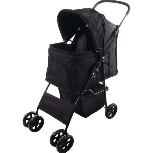 Carrinho de cachorro preto