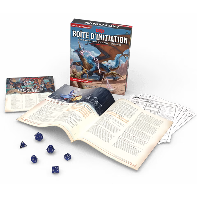 Donjons  et  Dragons : Boîte d'Initiation - Les Dragons de l'Île aux Tempêtes