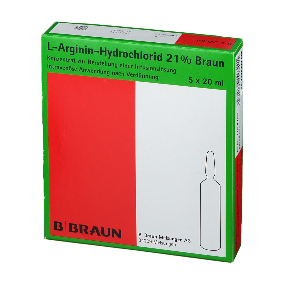 L-Arginin-Hydrochlorid 21 % Braun