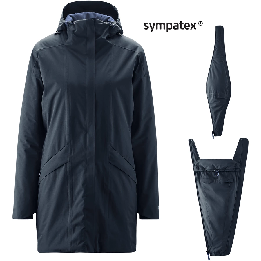 mamalila Tragejacke WinterWanderer navy
