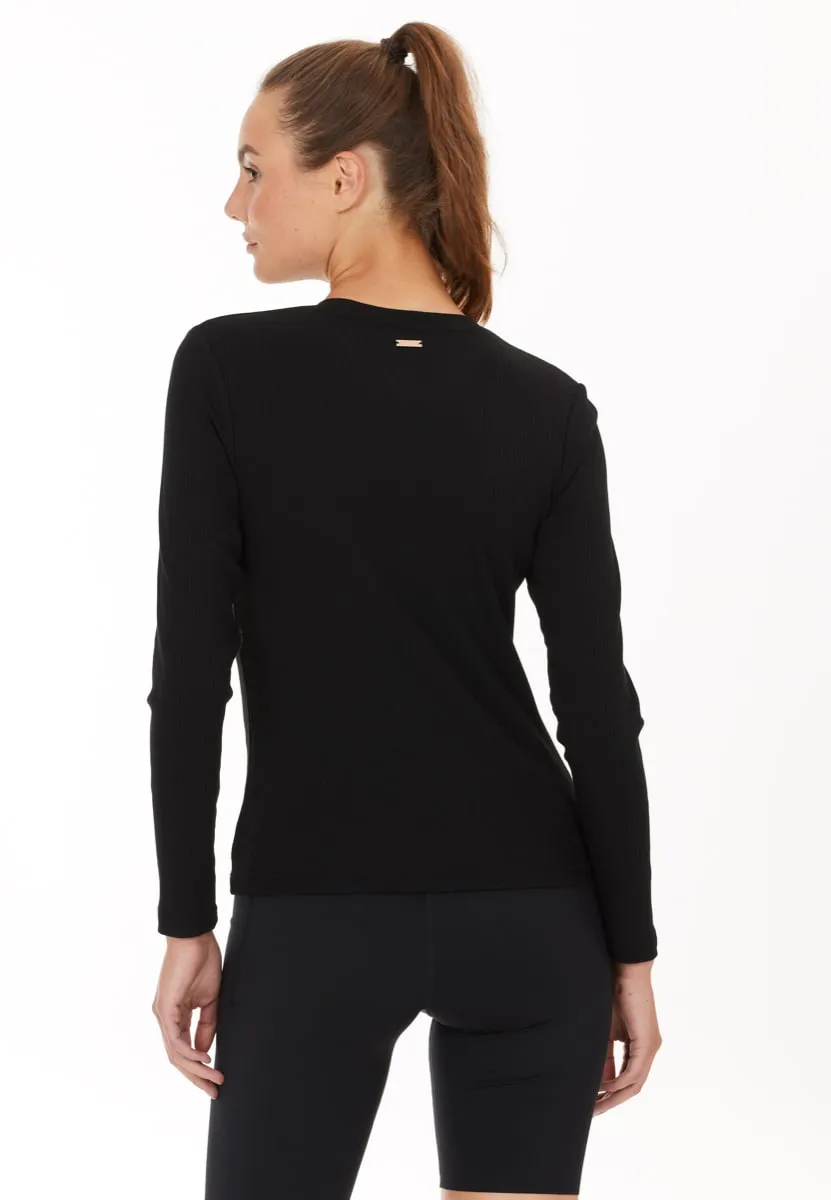 Athlecia Lankae W L/S Tee Black