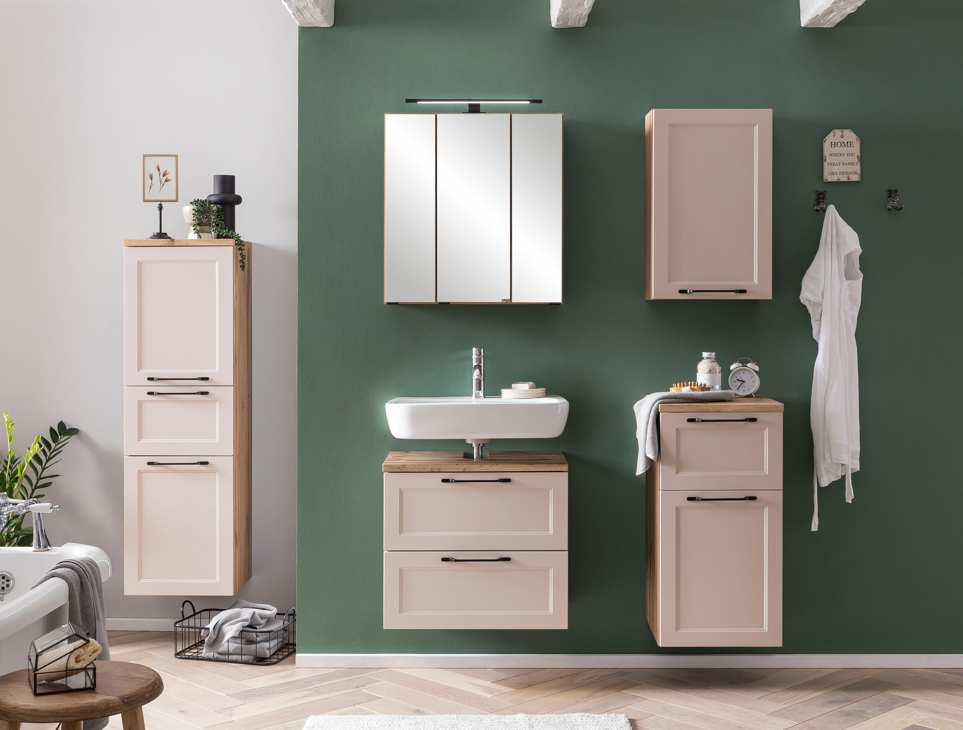 Hängeschrank Lüttich beige B/H/T 40x64x20 cm