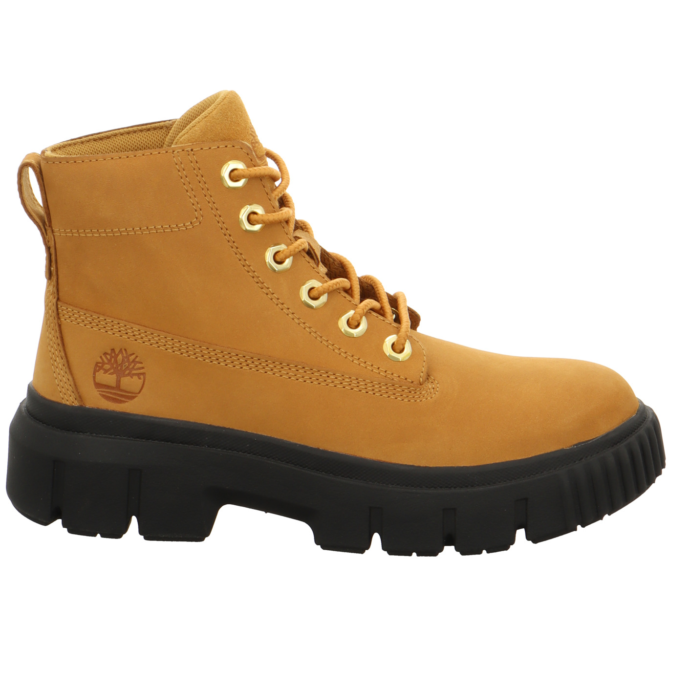 Schnürboots gelb