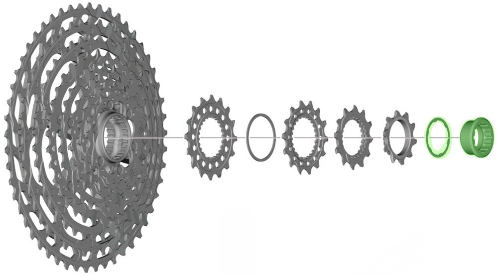 Shimano Verschlussring mit Distanzring für CS-M9100 kaufen | Bike-Discount