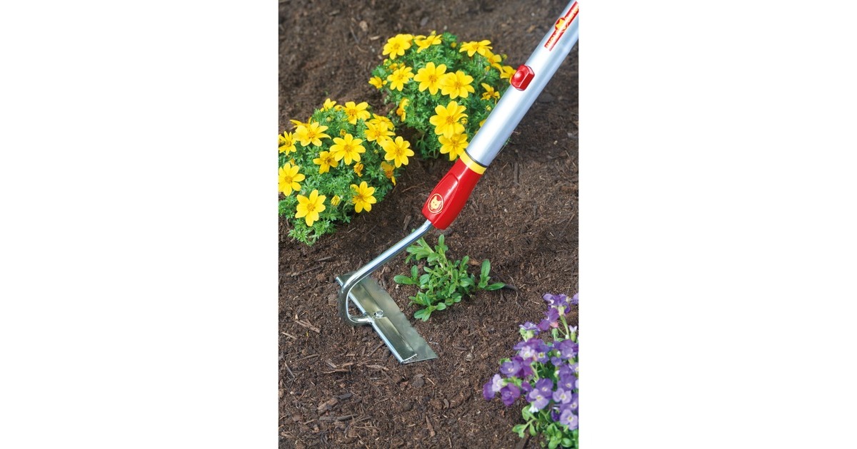 WOLF-Gartenmulti-star HU-M15 Hak schoffel  (Rood/geel)