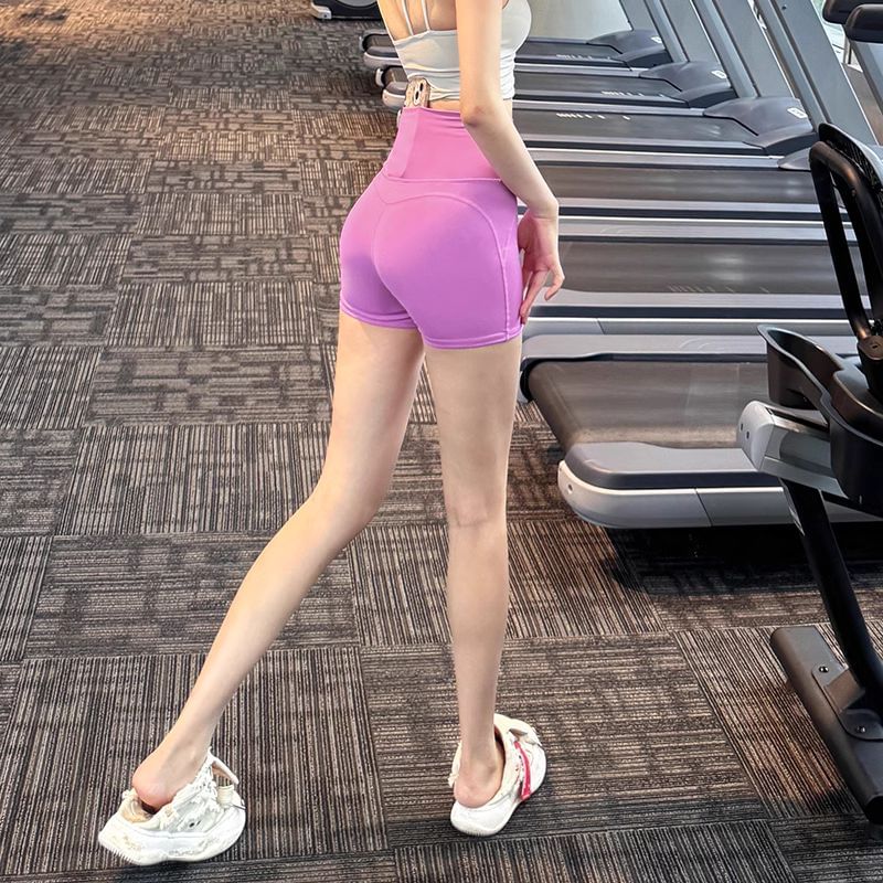Faiar - Hoge taille effen yogashorts