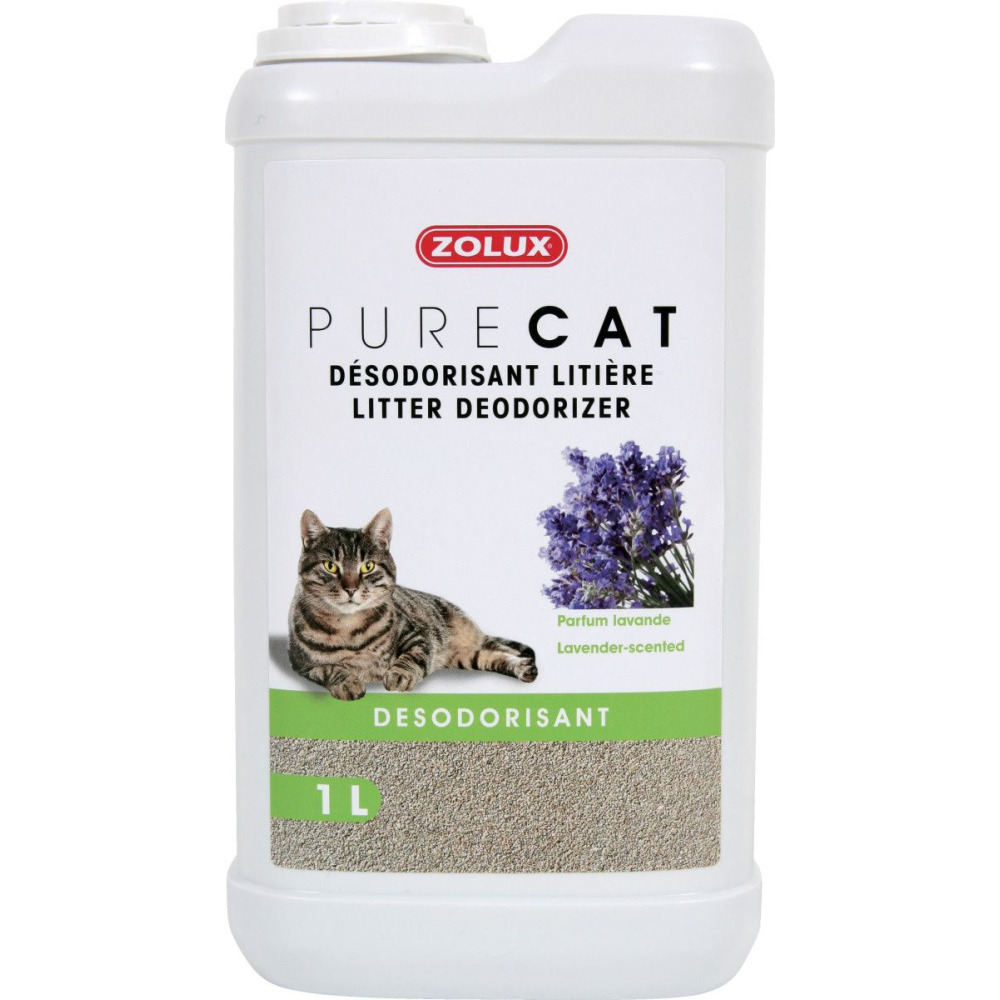 Désodorisant litière 1 litre (lot de 3) lavande