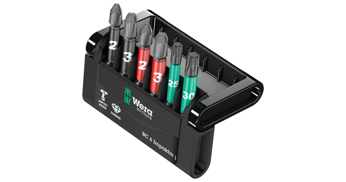 WeraBit-Check 6 Impaktor 1 SB, 1/4
