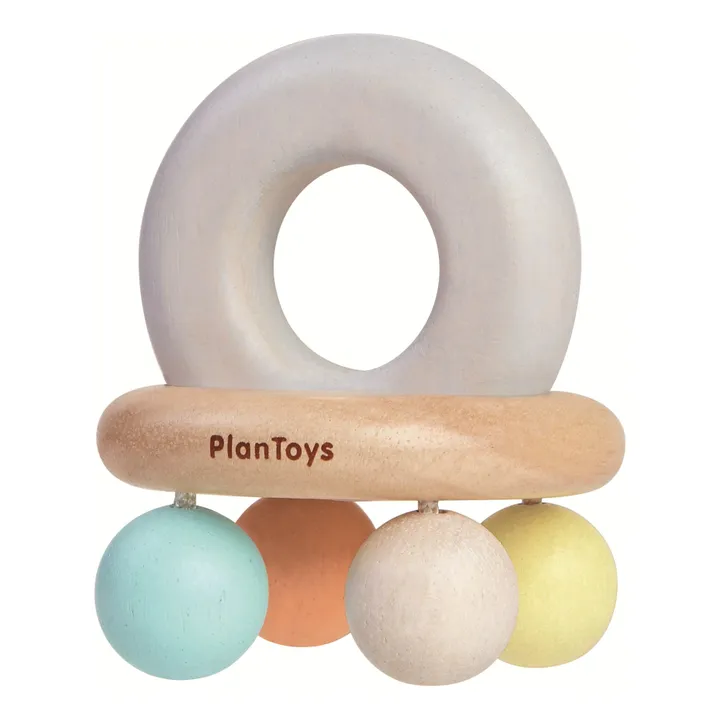 Plan Toys Hochet cloche pastel