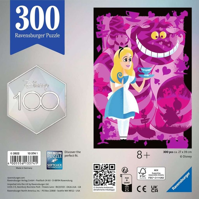 Puzzle - Disney 100 - Alice - 300 Teile