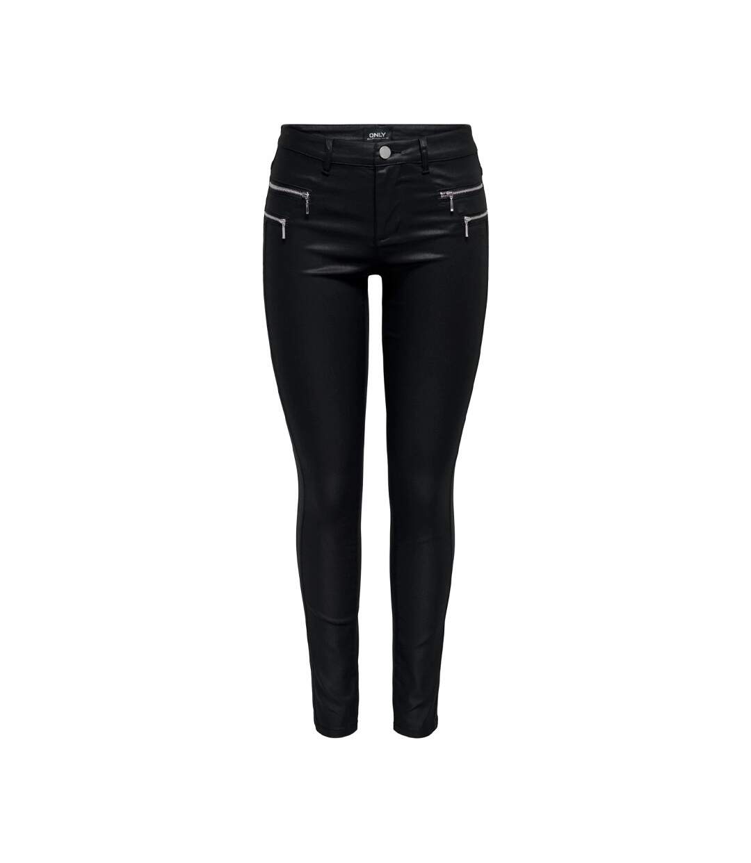 Jean Skinny Noir Femme Only Coated