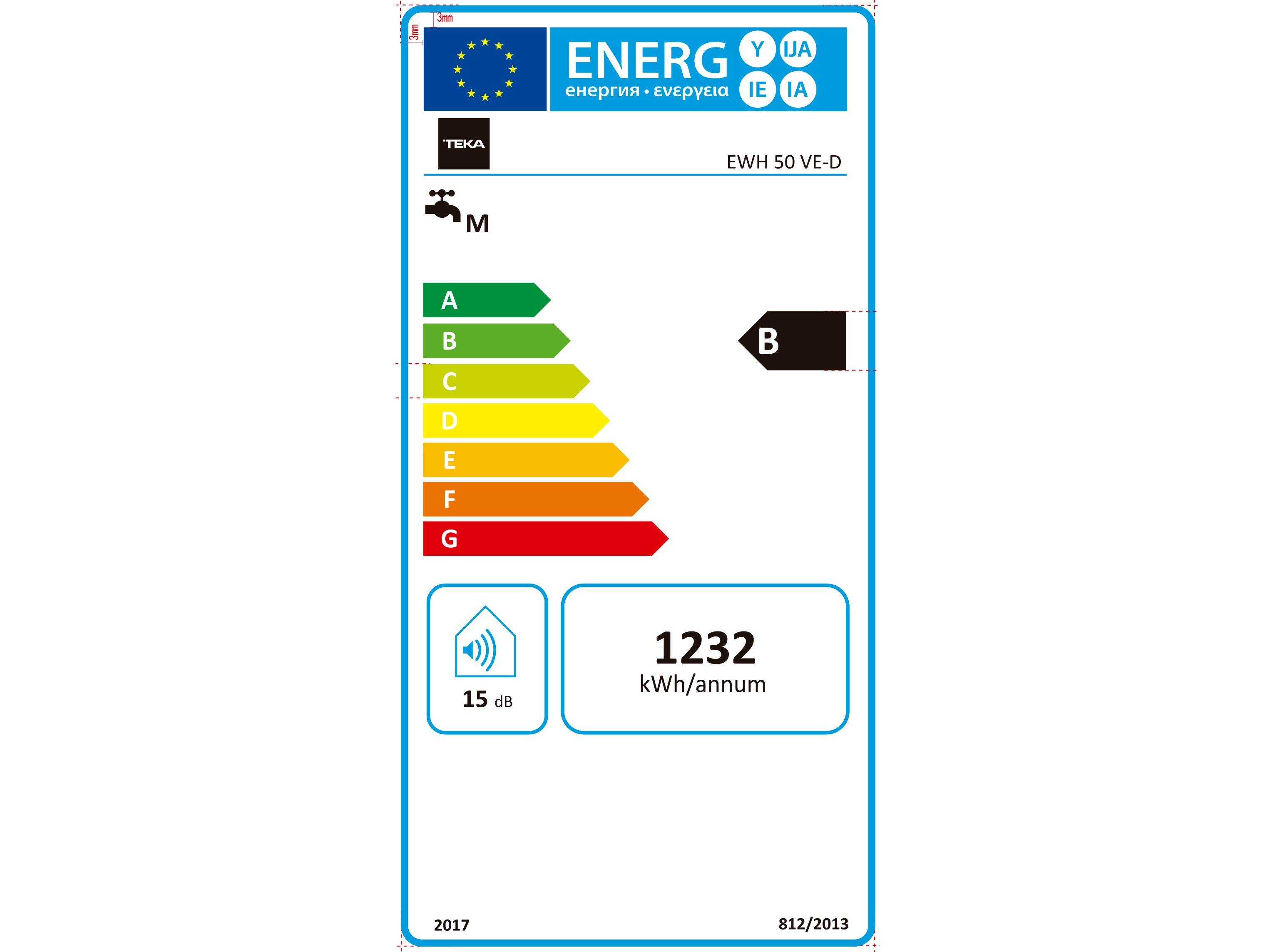 TERMOACUMULADOR TEKA EWH 50 VE-D 50L