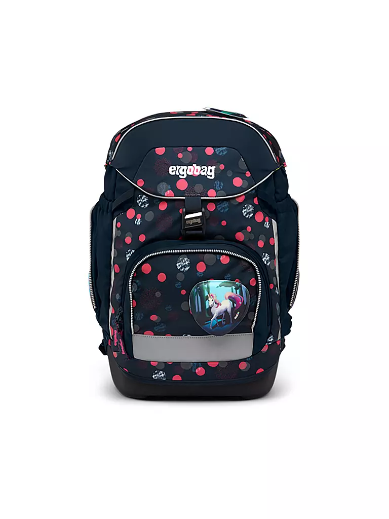 ERGOBAG Schultaschen Set 6tlg PACK Reflex Glow - PhantBärsi dunkelblau