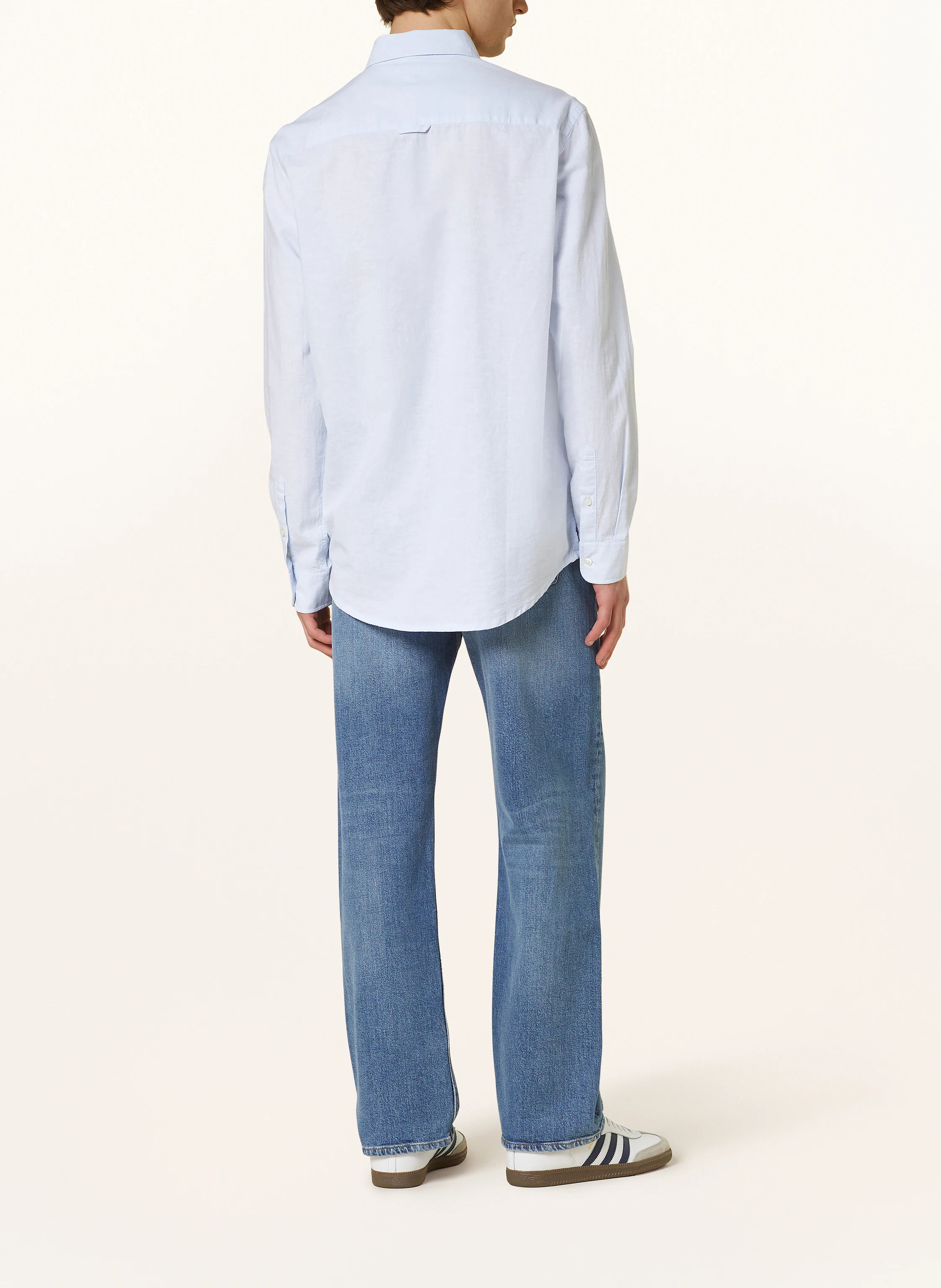 TOMMY JEANS Hemd Regular Fit mit Leinen