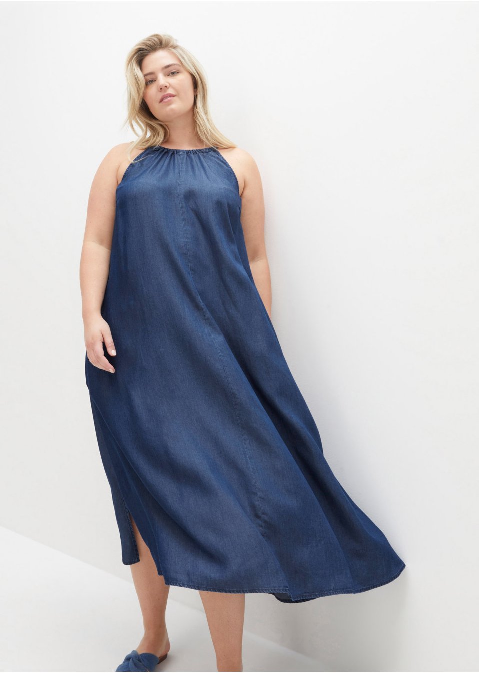 Robe en jean en TENCEL™ Lyocell