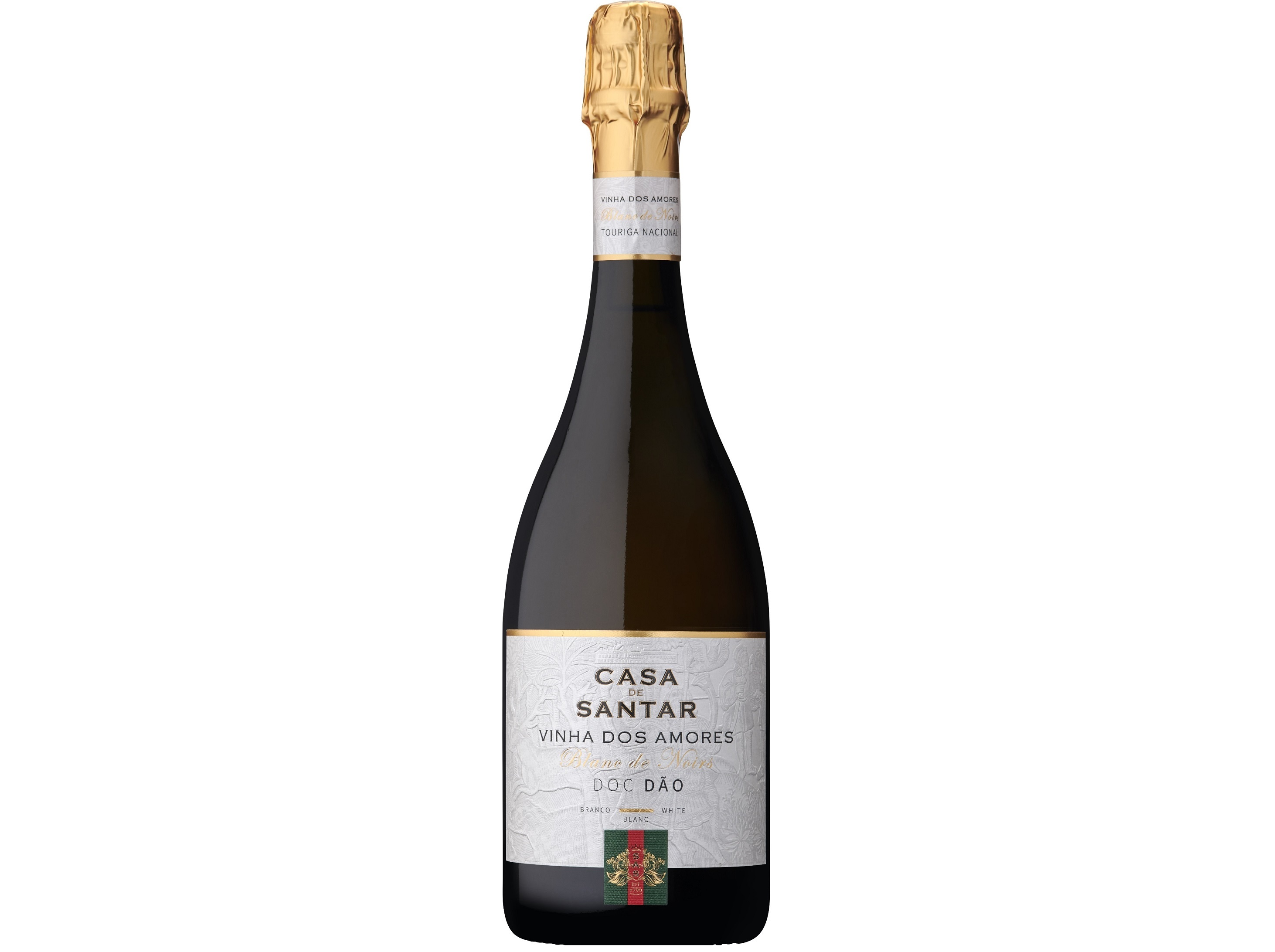 ESPUMANTE CASA DE SANTAR VINHA DOS AMORES BRUTO 0.75L