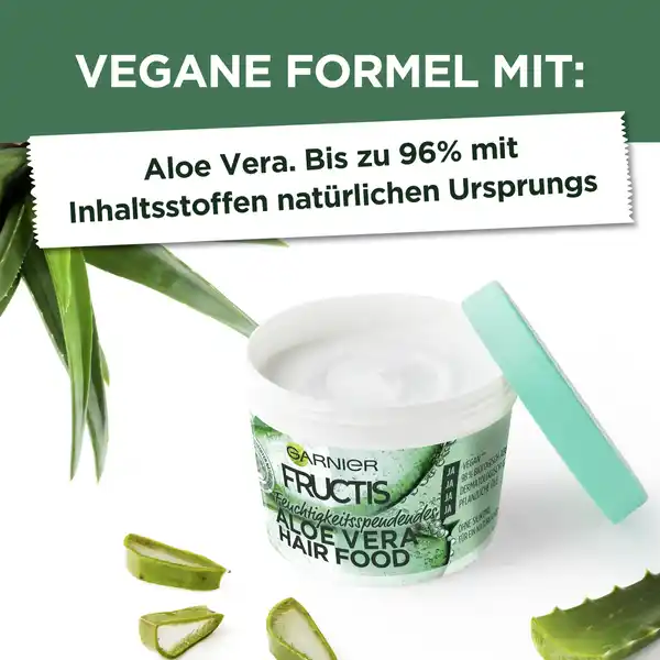 Shampoo Hair Food Aloe Vera Feuchtigkeitsspendend Normales- Trockenes Haar