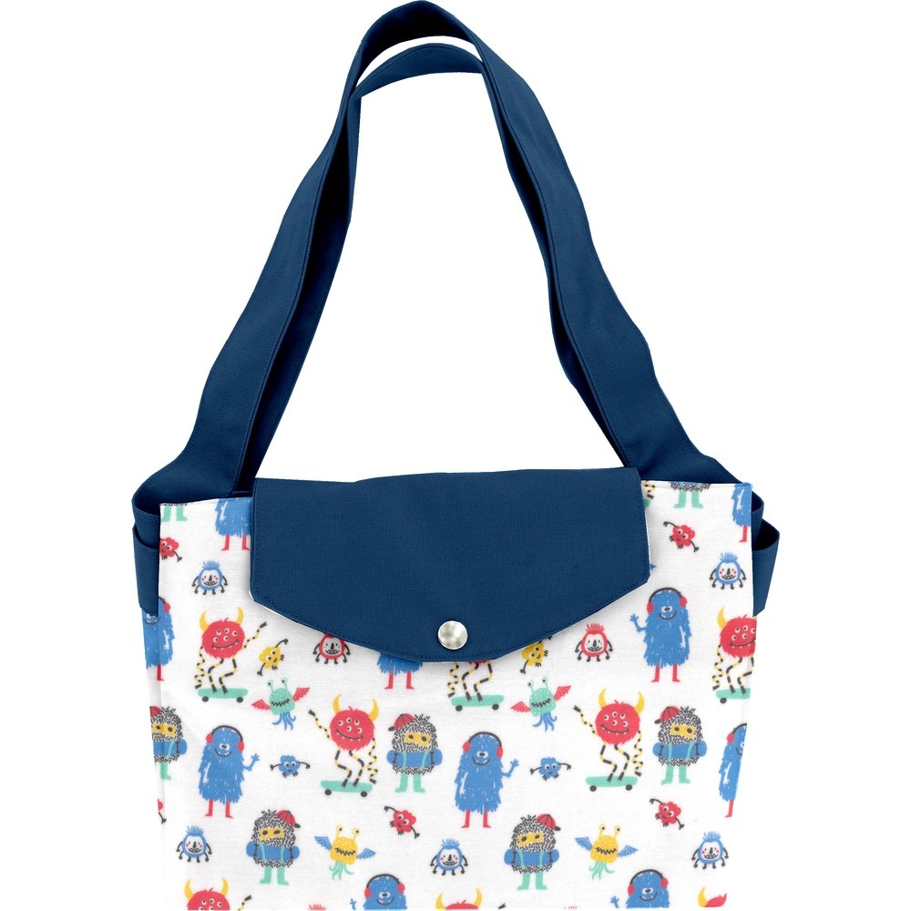 Grand Sac Cabas En Tissu Petits Monstres
