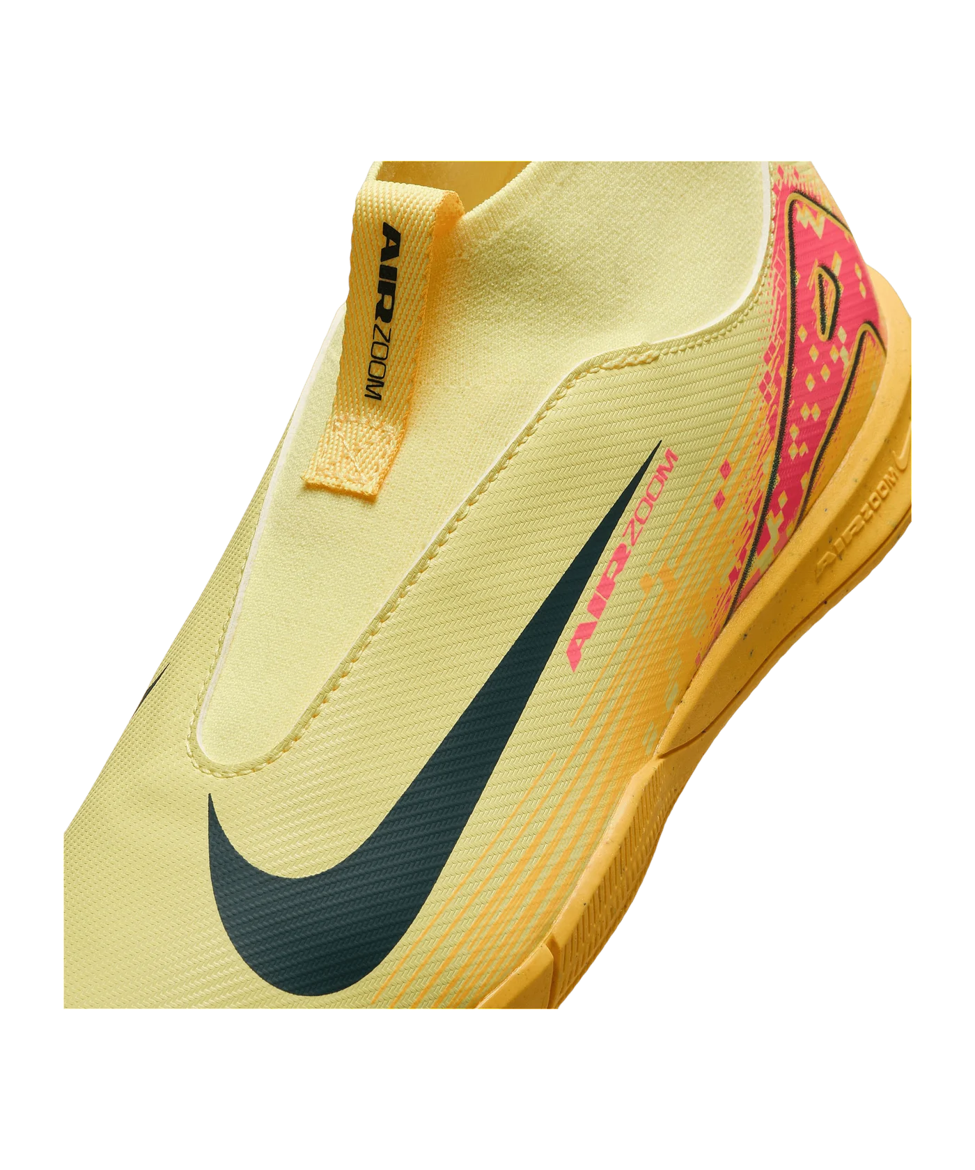 Nike Jr Air Zoom Mercurial Superfly X Academy IN Mbappe Signature Kids Orange Blau F800