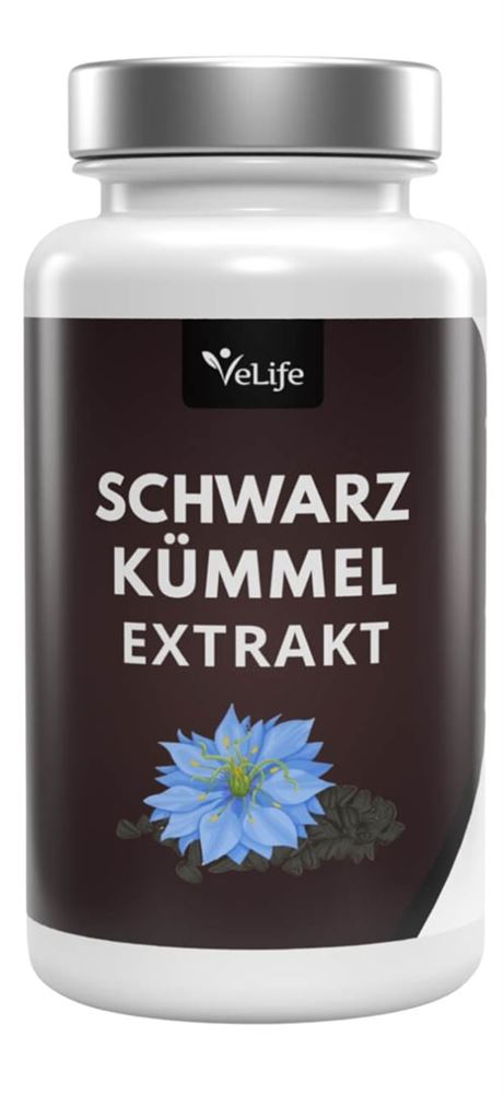 VELIFE Schwarzkümmel Extrakt Kaps Ds 60 Stk