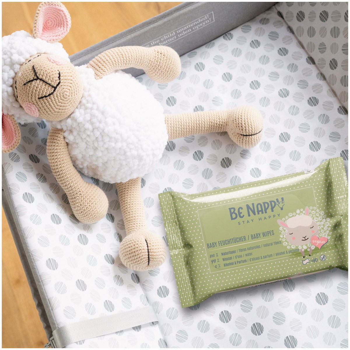BE NAPPYBE NAPPY   Feuchttücher 12 Stück