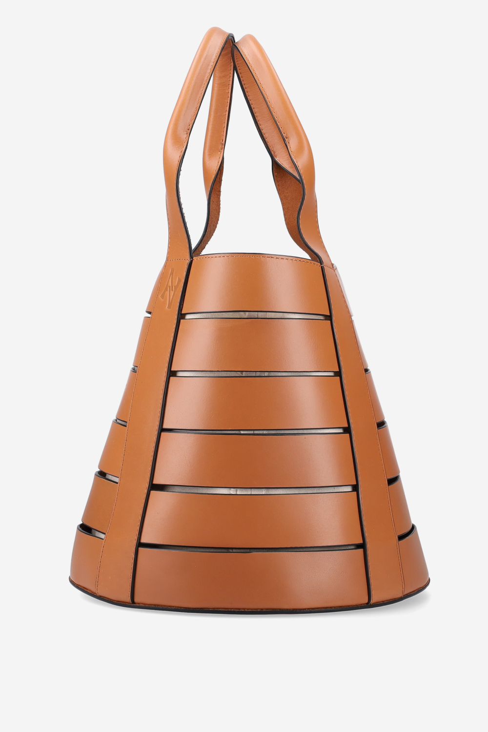 Bucket leather bag