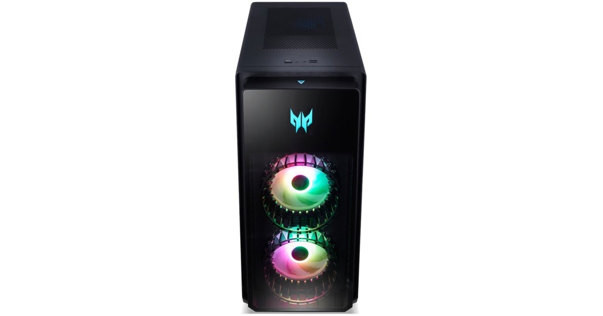 AcerPredator Orion 5000 655 I724362GS gaming pc  (Zwart | i7-14700F | RTX 4080 Super | 32 GB | 1 TB SSD, Tweedekans)