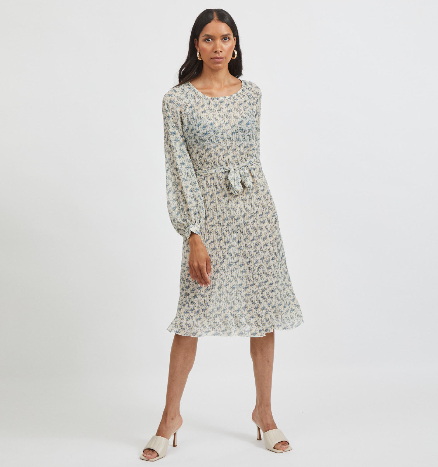 Midi jurk multi