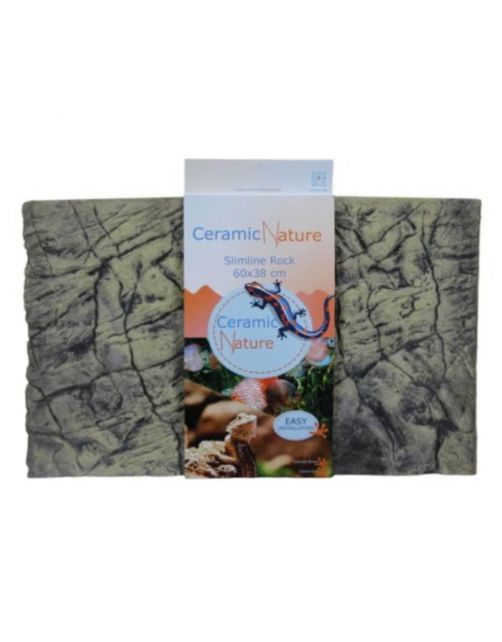 Ceramicnature Cn Slimline Rock Colorado Brown Bruin - Aquarium - Achterwand