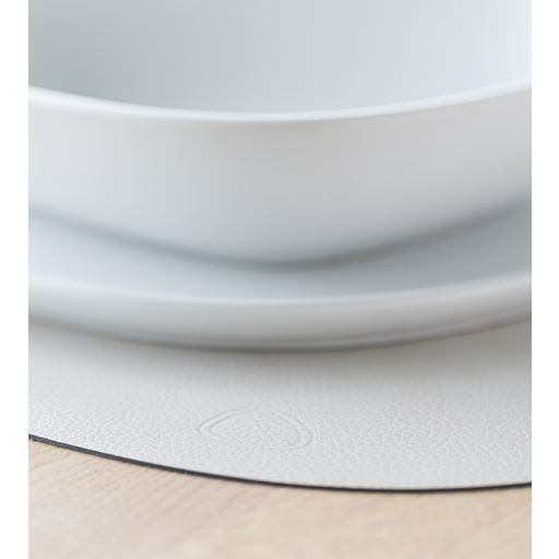 LIND DNA Serene Curve Dækkeserviet, Creme, Large