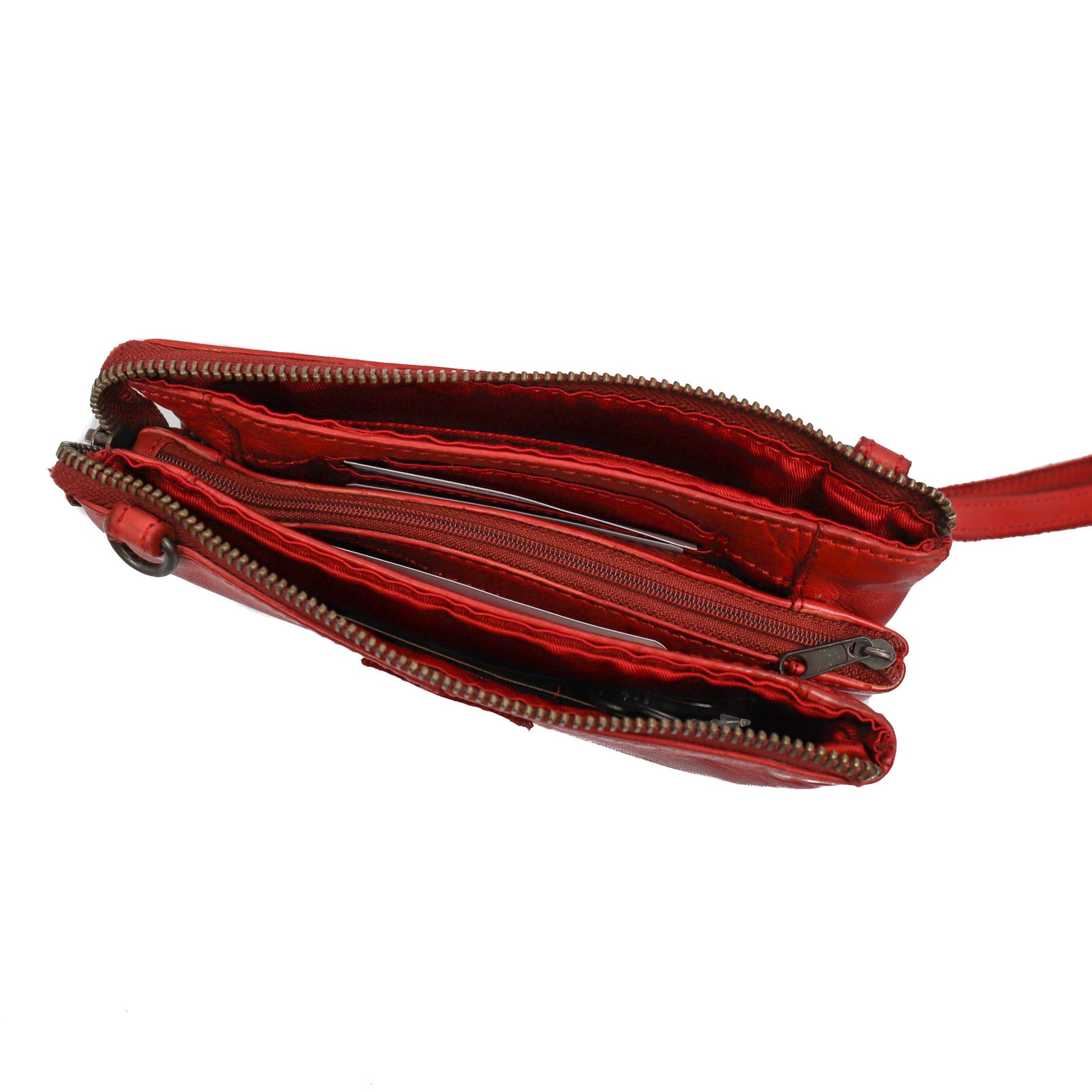 Portemonneetasje 'Umi' rood - CL 36799 Rood