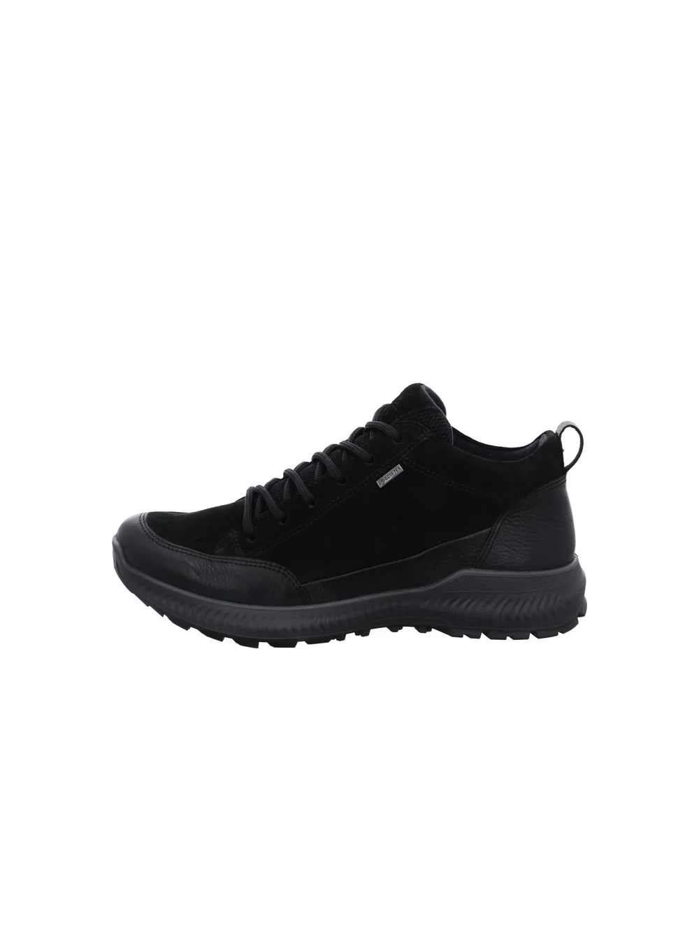 Schnürstiefelette Hiker schwarz