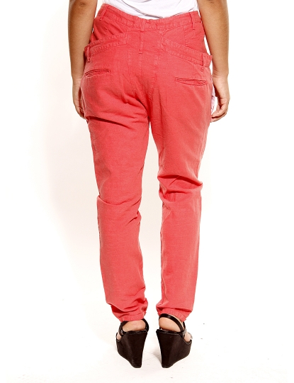 Ladies Club De Blues Red Trousers