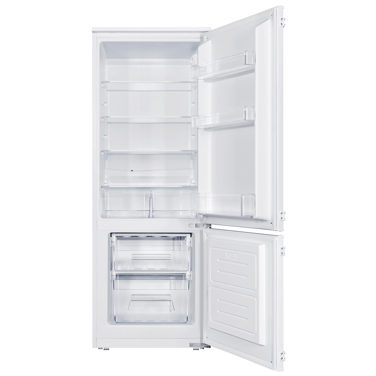 RESPEKTA Küchenblock - grau matt - mit E-Geräten - 280 cm