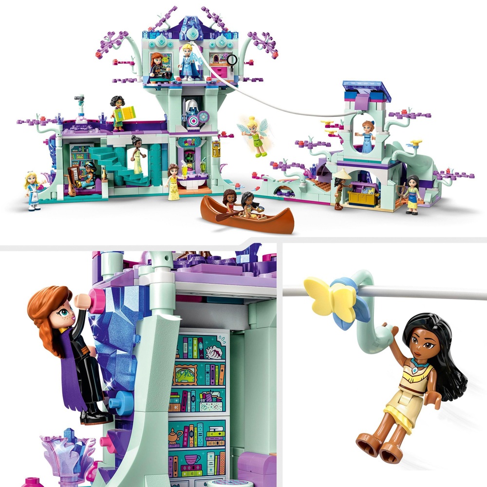 LEGO Princess 43215 Das verzauberte Baumhaus-Set