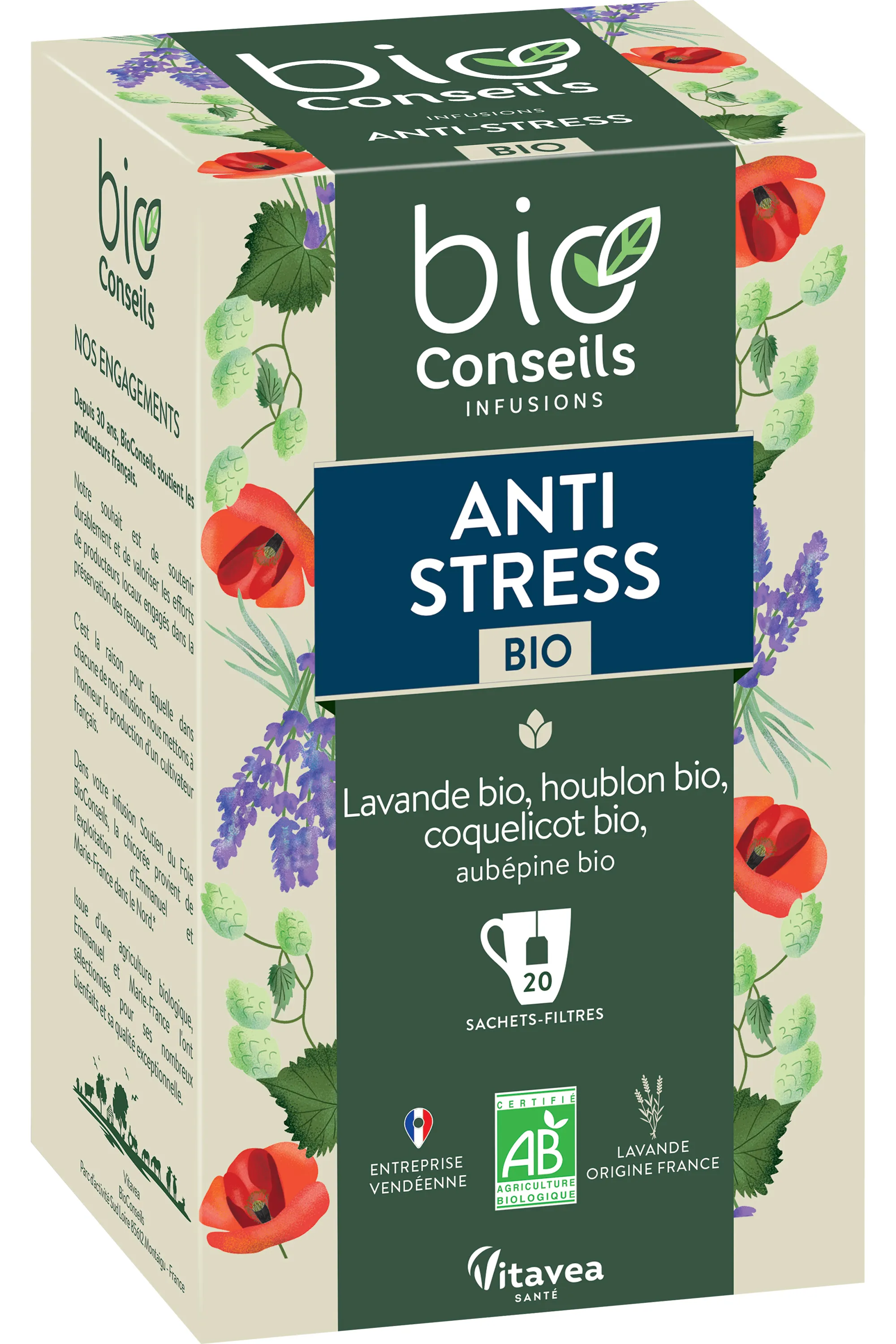 BIO CONSEILS Infusion anti stress Bio-18 g