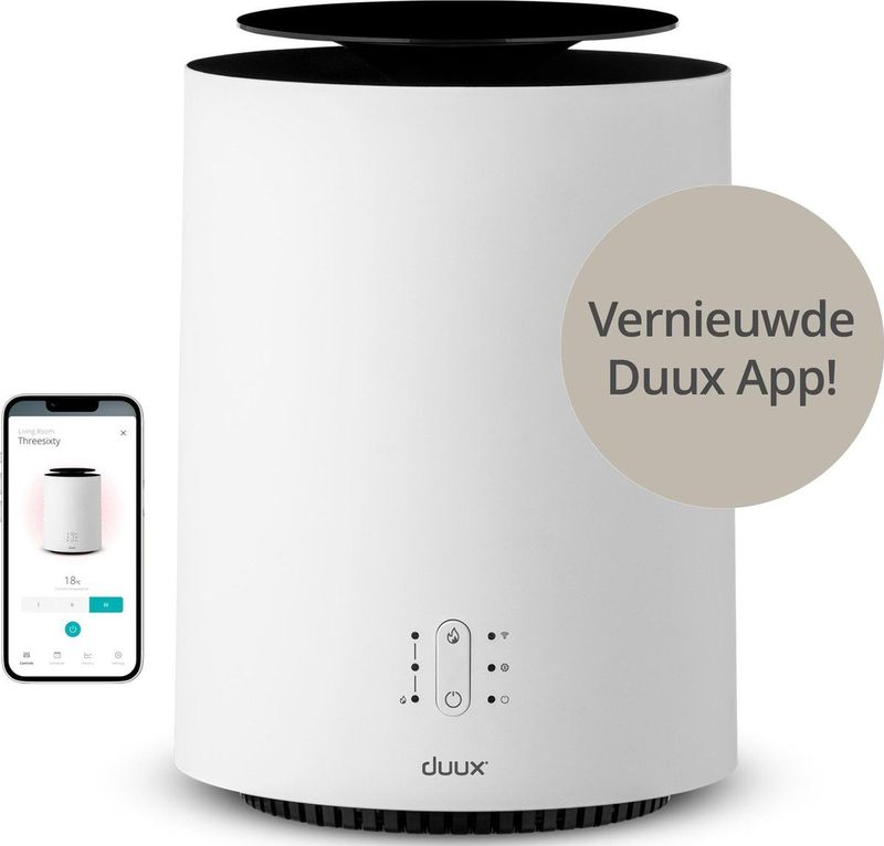 Duux - Threesixty 2 - Elektrische Kachel - Wit - 800/1200/1800 Watt