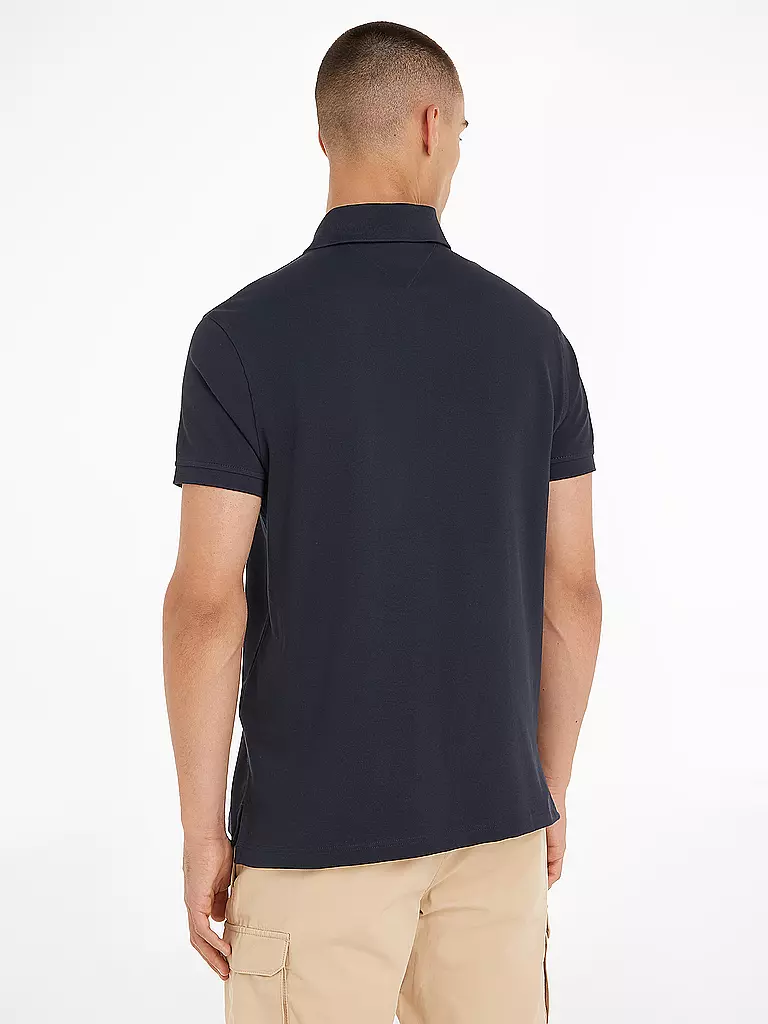 TOMMY HILFIGER Poloshirt Regular Fit PERFORMANCE blau