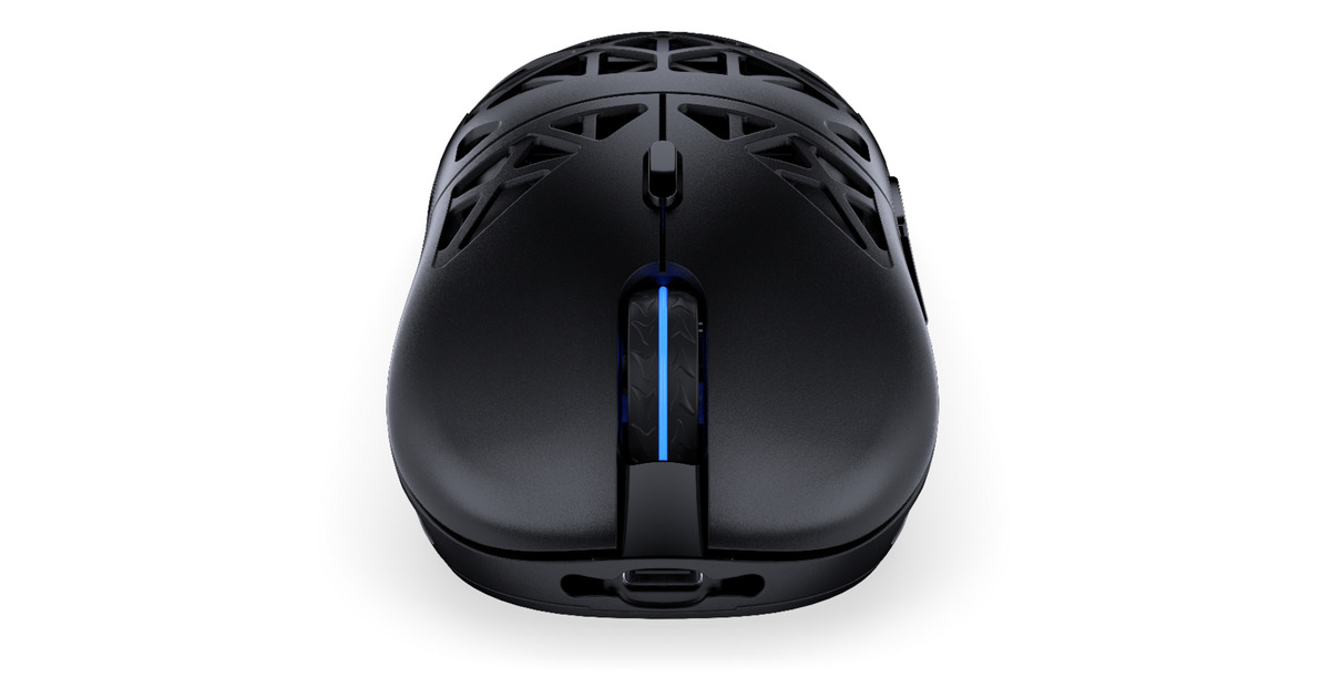 ENDORFYLIV Wireless gaming muis  (Zwart, 12.000 DPI, ARGB, USB-C / 2.4 GHz / Bluetooth)
