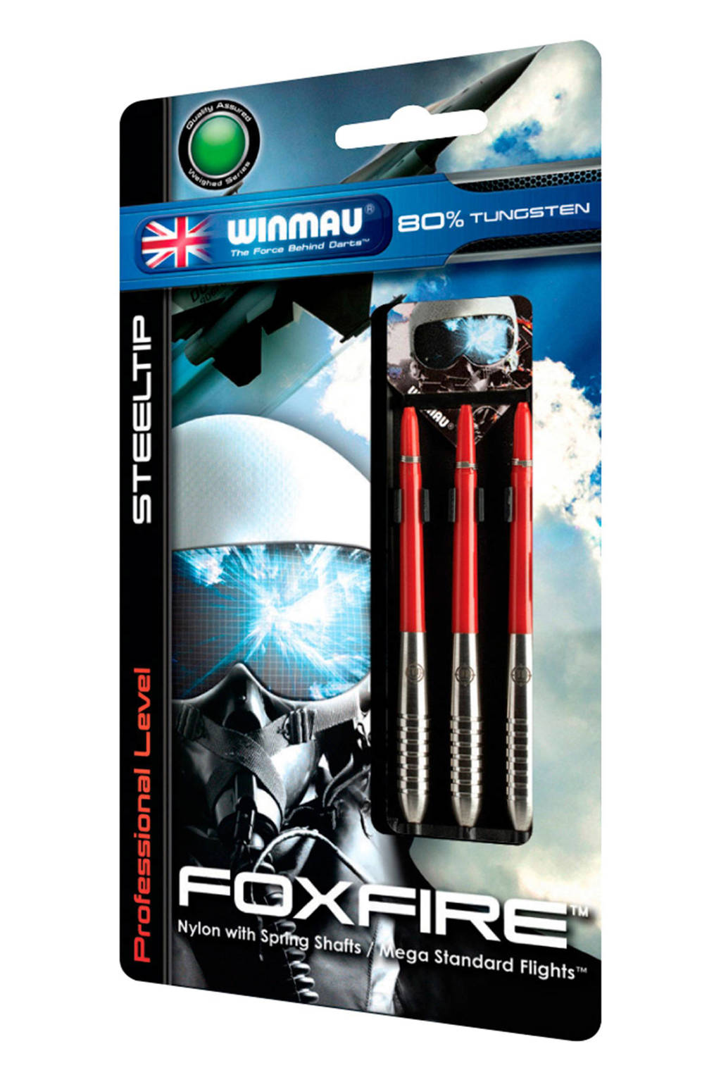 Super goedFoxfire 80% Tungsten dartpijlen (24 gram)