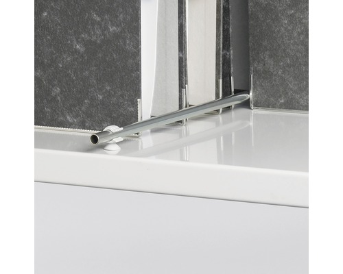 Kantoorstellingkast, aanbouwstelling, insteeksysteem MULTIplus150, 200x100x60 cm, verzinkt, draagvermogen 1400 kg