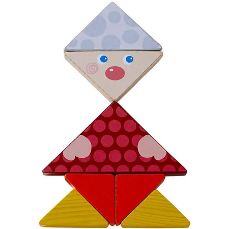 HABA 305777 Legespiel Bunter Tangram-Mix