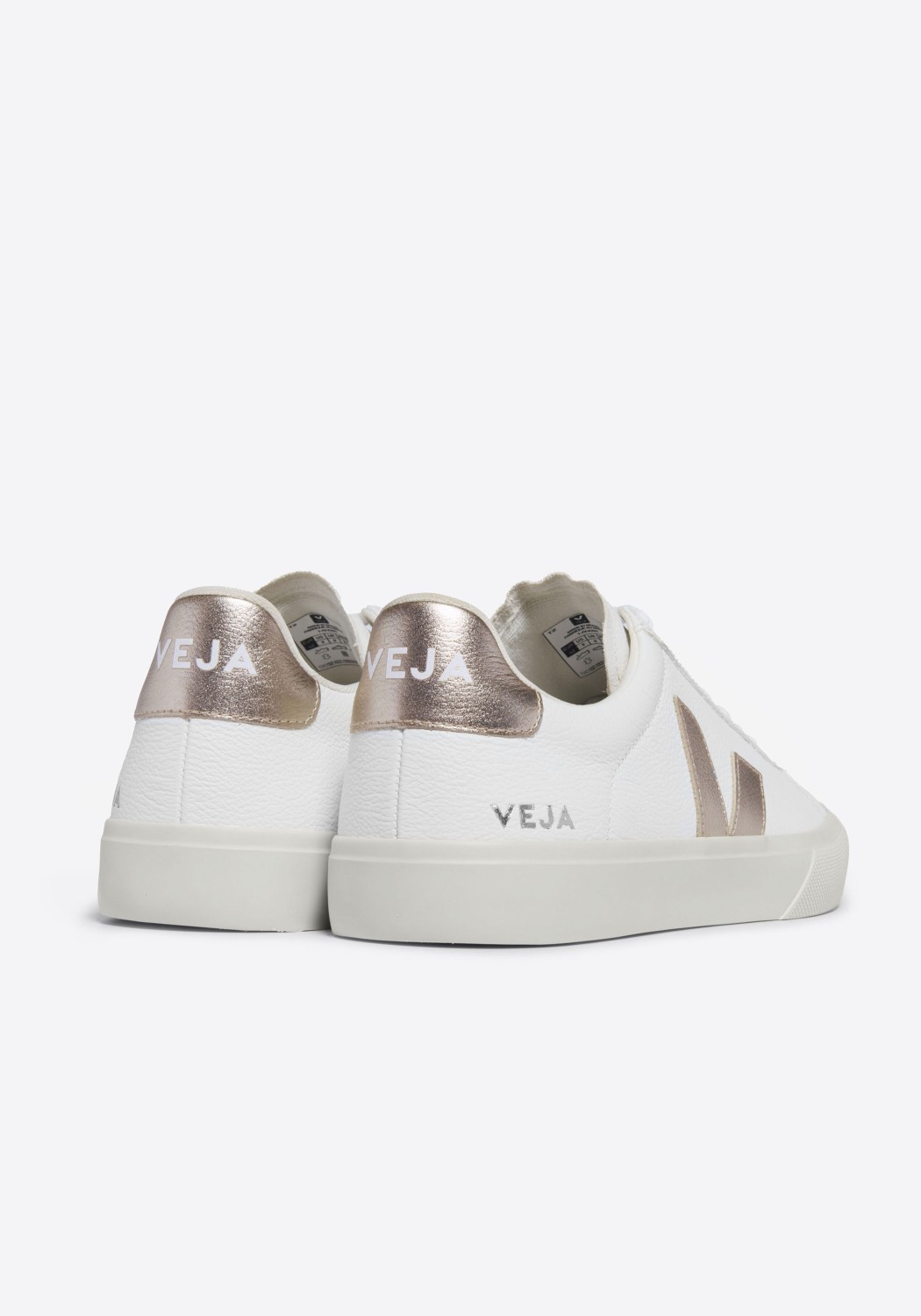 Veja Sneaker Campo Chromefree Extra White Platine