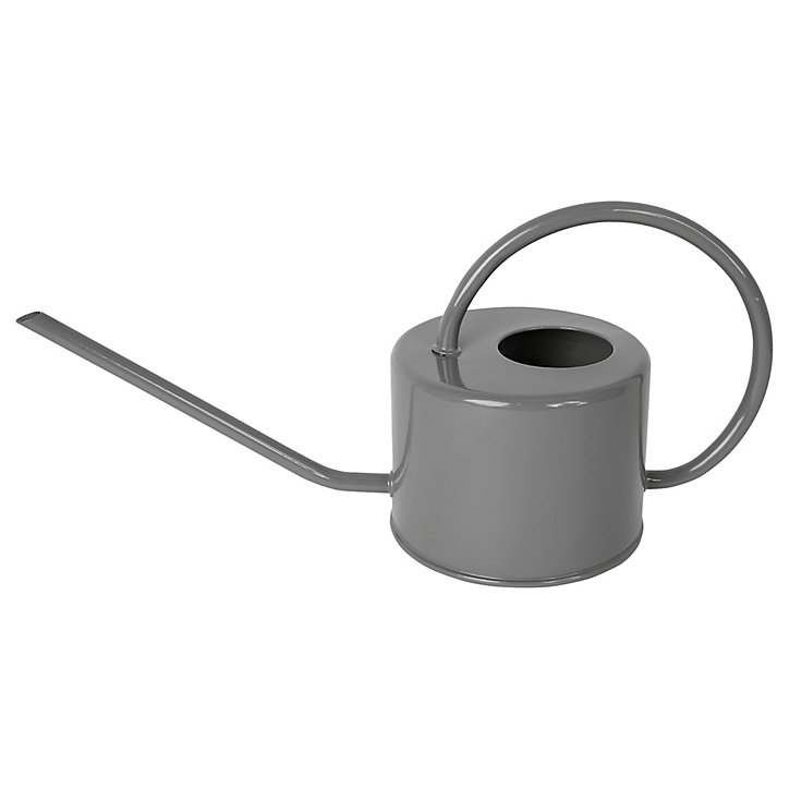 Arrosoir GoodHome en acier coloris gris contenance 1 litres