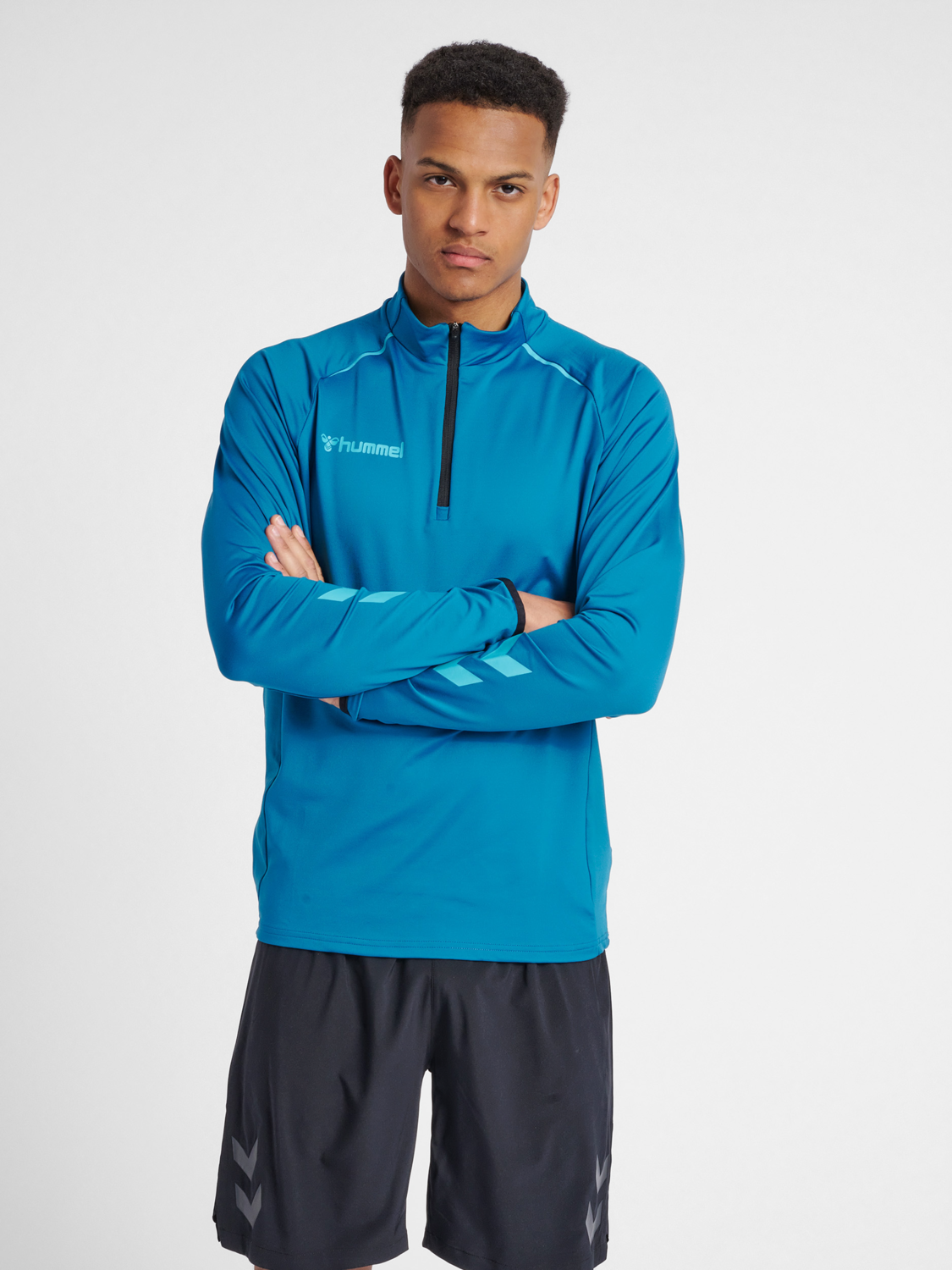 hmlAUTHENTIC PRO HALF ZIP SWEAT