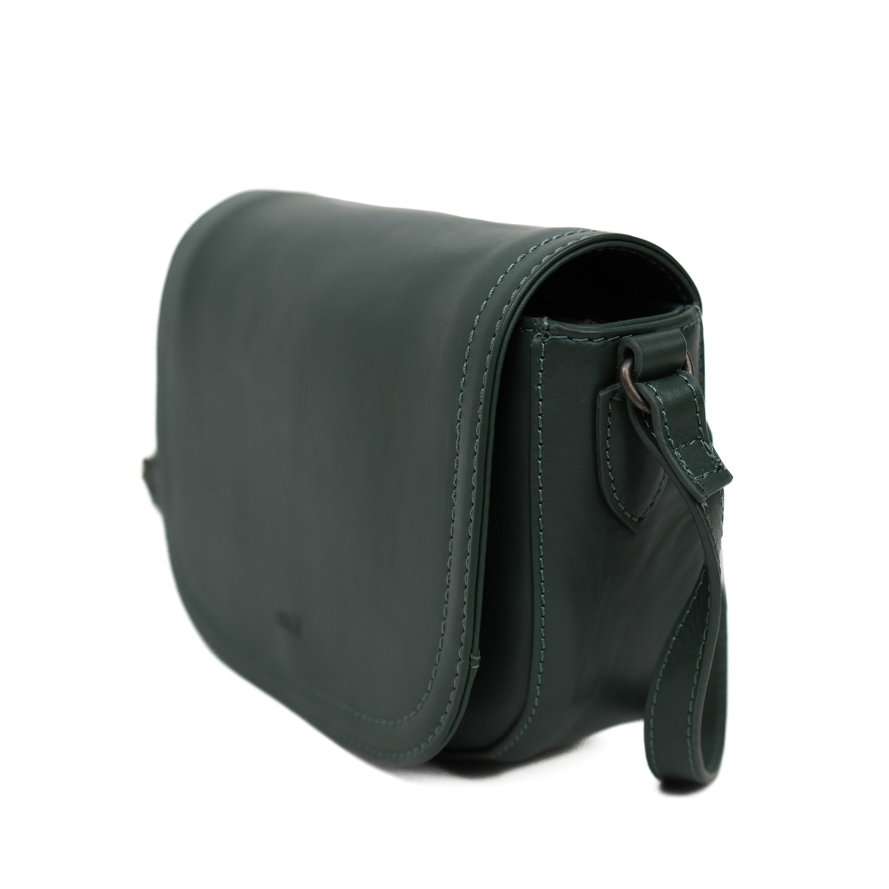 Schoudertasje met flap 'Anastasia' Green Green